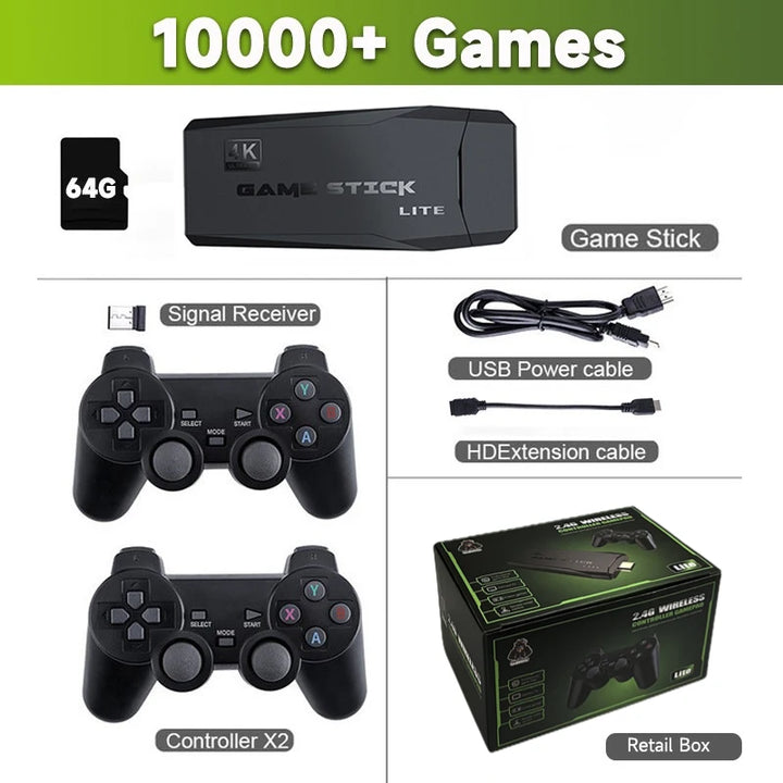 Video Game Stick Lite 4K HD