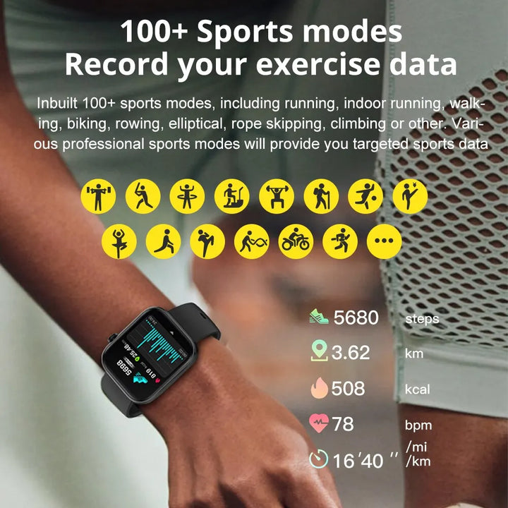 Smartwatch Men Health Monitoring
