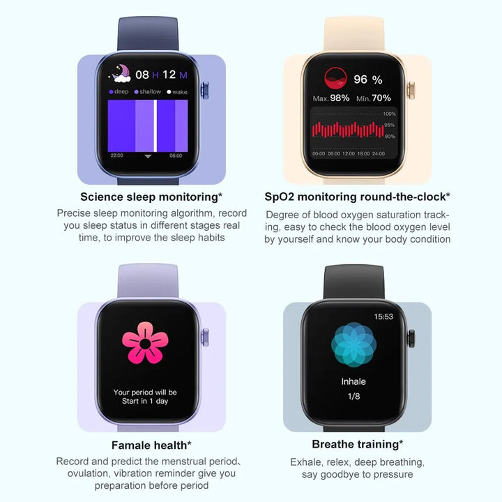 Smartwatch Men Health Monitoring