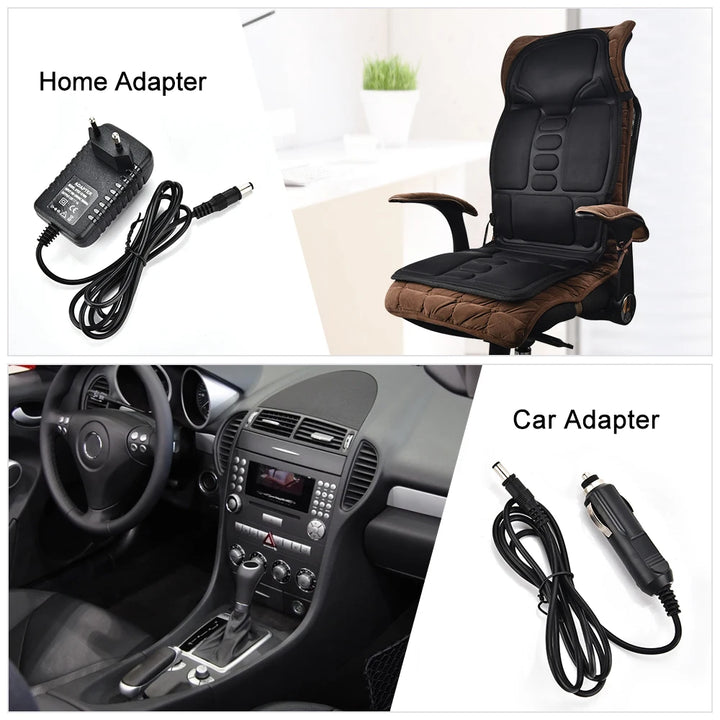 Massager Chair Pad Electric Heating Vibrating